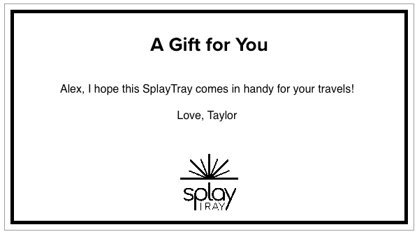 Gift Note